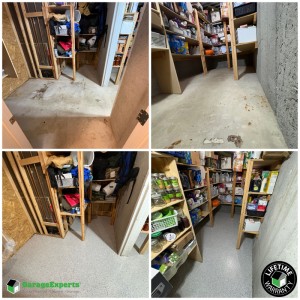 Residential Basement Epoxy Flooring in Mountain Home, Idaho