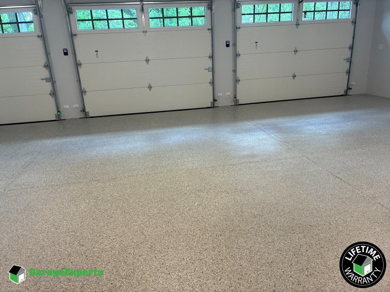 Residential Garage Epoxy Flooring in Naperville, Il