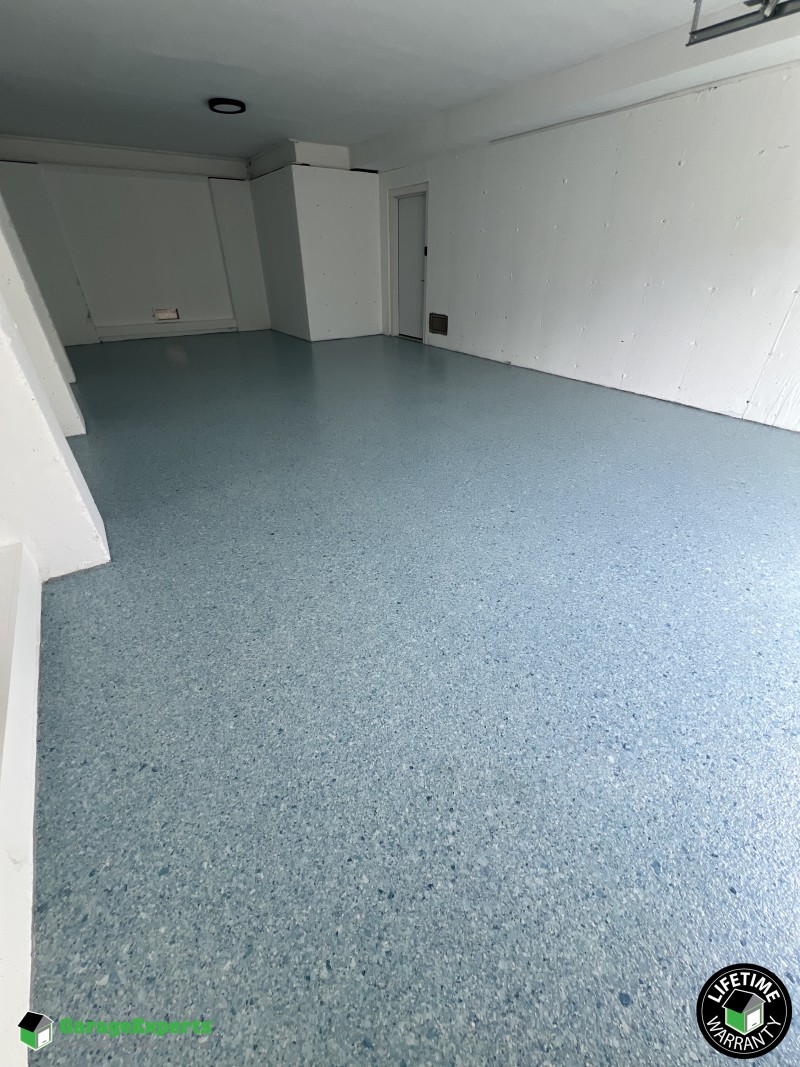 Residential Garage Epoxy Flooring in Long Beach, Ny Image