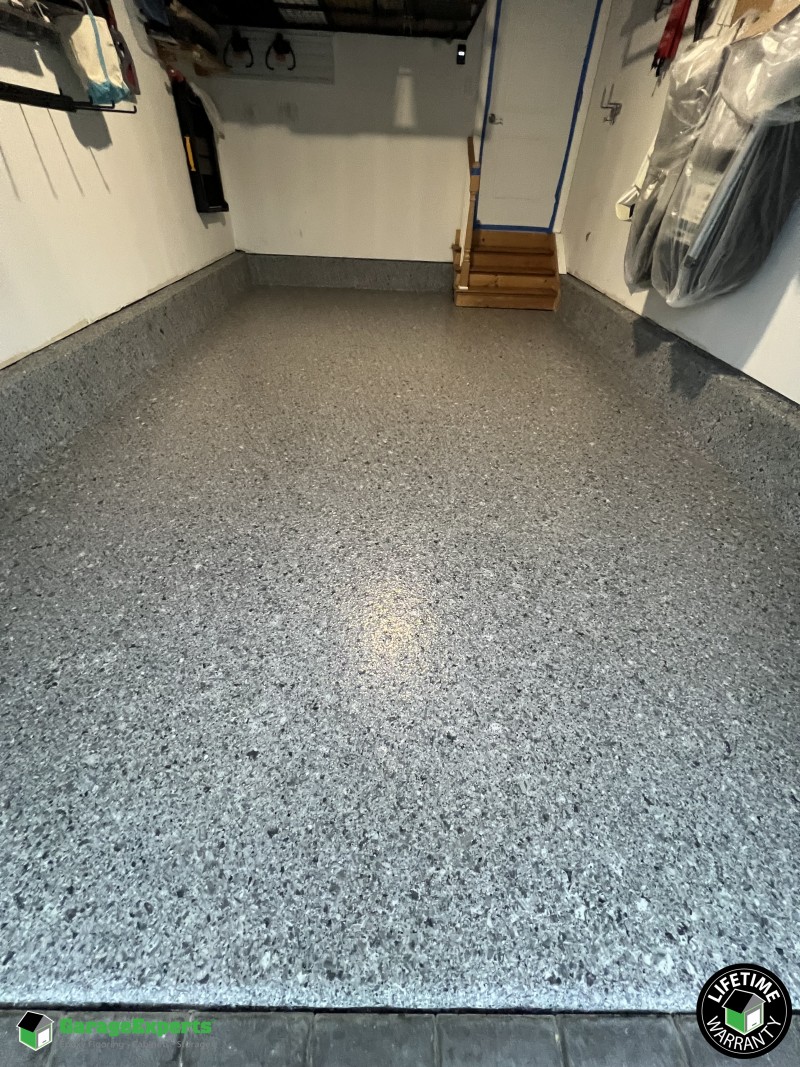 Residential Garage Epoxy Flooring in North Merrick, Ny