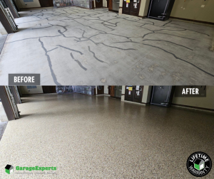 Residential Garage Epoxy Flooring in Tulsa, Ok