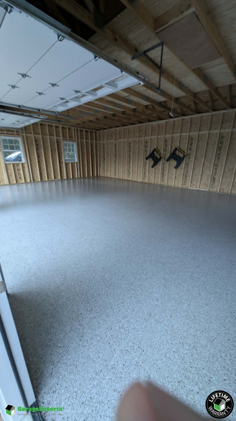 Residential Garage Epoxy Flooring in Prince Frederick, Md