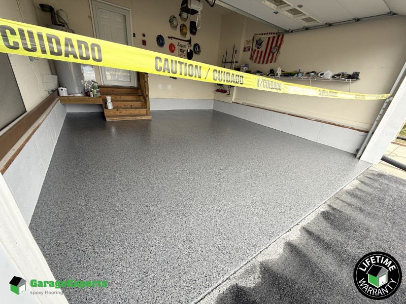 Residential Garage Epoxy Flooring in Montross, Va