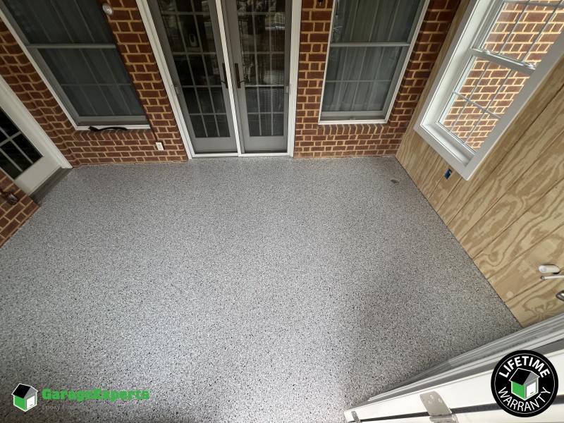 Residential Garage Epoxy Flooring in Luray, Virginia Image