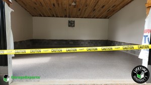 Residential Detached Garage Epoxy Flooring in Hillsboro, Va
