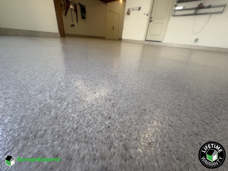 Residential Garage Epoxy Flooring in Peoria, Il