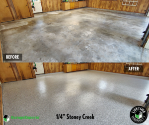 Residential Garage Epoxy Flooring in Muskogee, Ok