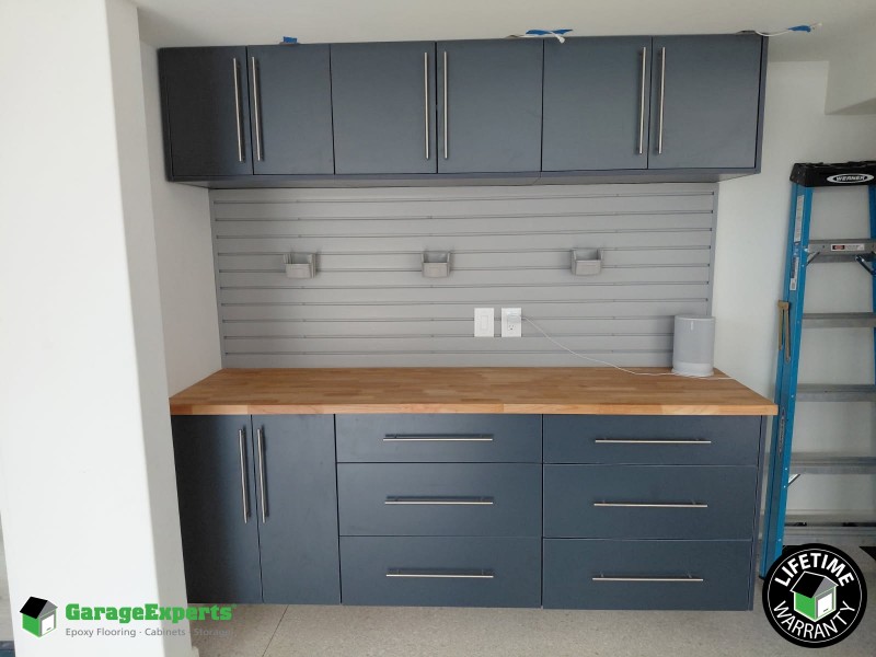 Residential Garage Cabinet Storage Solution in Santa Rosa Beach, Florida