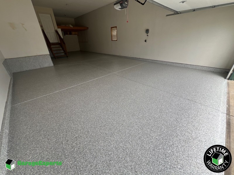 Residential Garage Epoxy Flooring in Valley Center, Ks