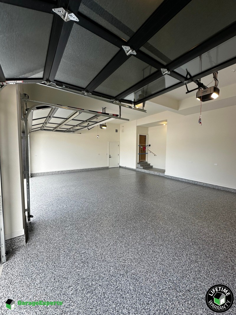 Residential Garage Epoxy Flooring in Wheaton, Il Image