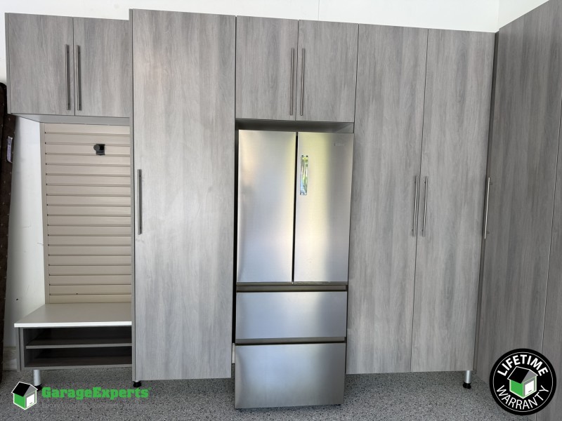 Residential Garage Epoxy Flooring and Cabinet Storage Solution in Fort Lauderdale, Fl Image