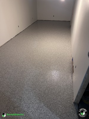 Residential Basement Epoxy Flooring in Neenah, Wi