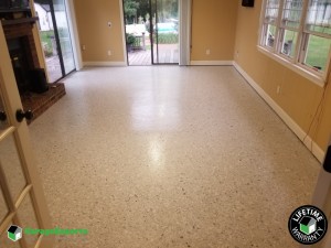 Residential Family Room Epoxy Flooring in Kernersville, Nc