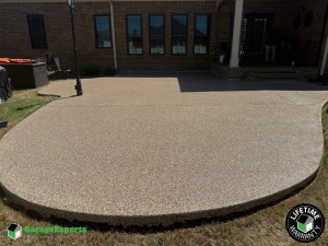 Residential Patio Epoxy Flooring in Huntsville, Al