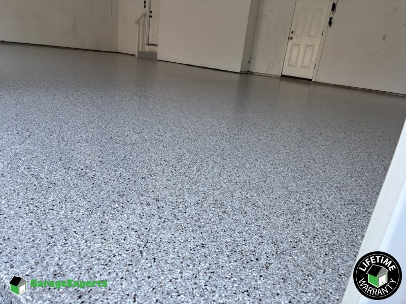Residential Garage Epoxy Flooring in Peoria, Il