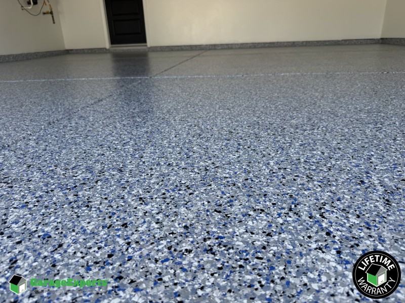 Residential Garage Epoxy Flooring in Clovis, Ca Image