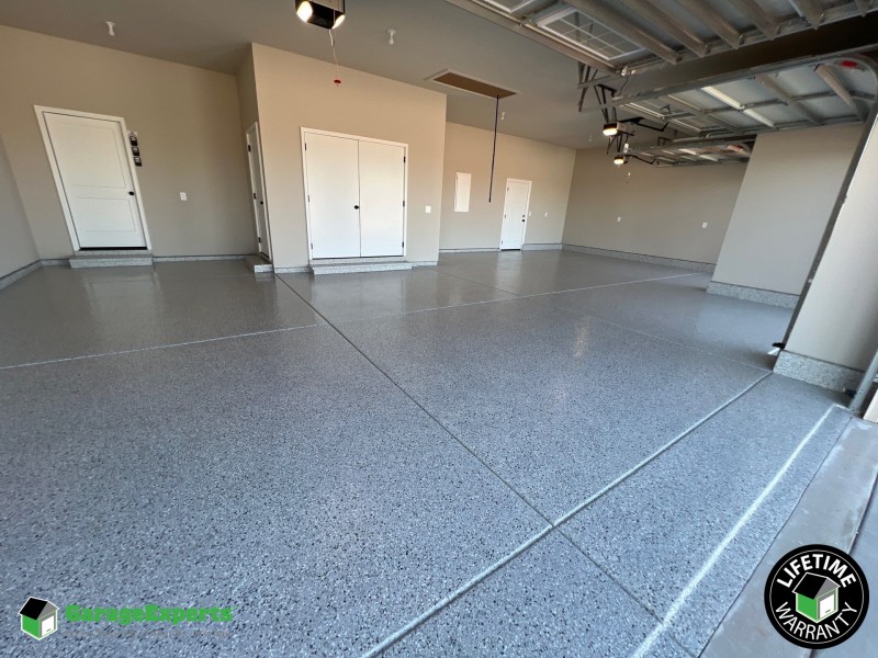 Residential Garage Epoxy Flooring in Anthony, Kansas Image