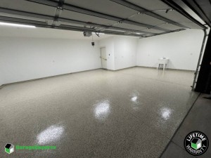 Residential Garage Epoxy Flooring in Christiansburg, Virginia