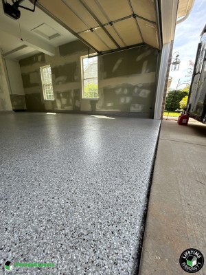 Residential Garage Epoxy Flooring in Yorkville, Il