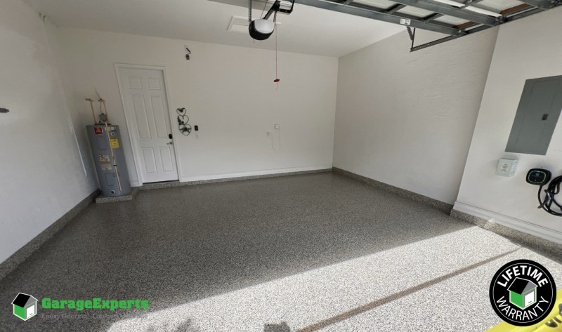 Residential Polyaspartic And Epoxy Flooring in Greenacres, Fl