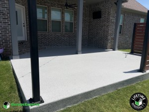 Residential Patio Epoxy Flooring in Rogers, Ar