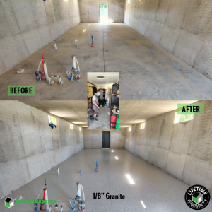 Commercial Storm Shelter Epoxy Flooring in Skiatook, Ok