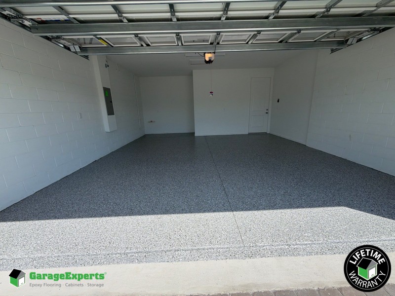 Residential Garage Epoxy Flooring in Melbourne, Fl
