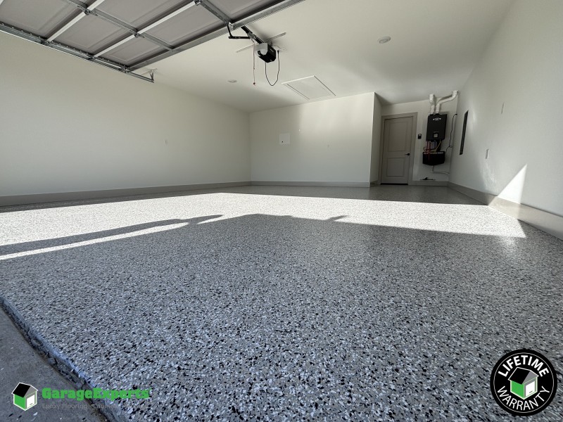 Residential Garage Epoxy Flooring in Fayetteville, Ar