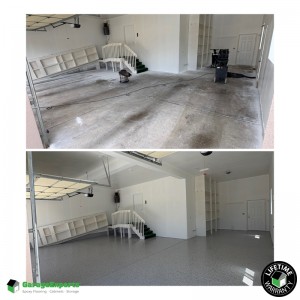 Residential Garage Epoxy Flooring in Kaysville, Utah