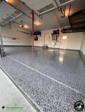 Residential Garage Epoxy Flooring in St Charles, Il