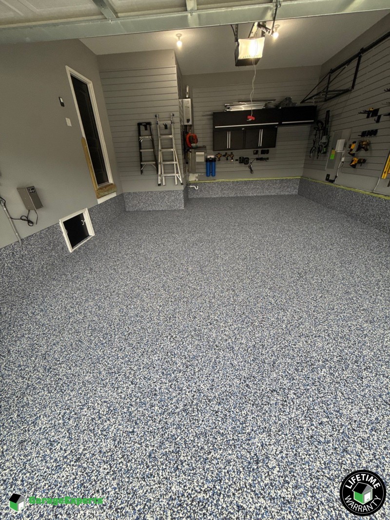 Residential Garage Epoxy Flooring in Chesapeake, Va