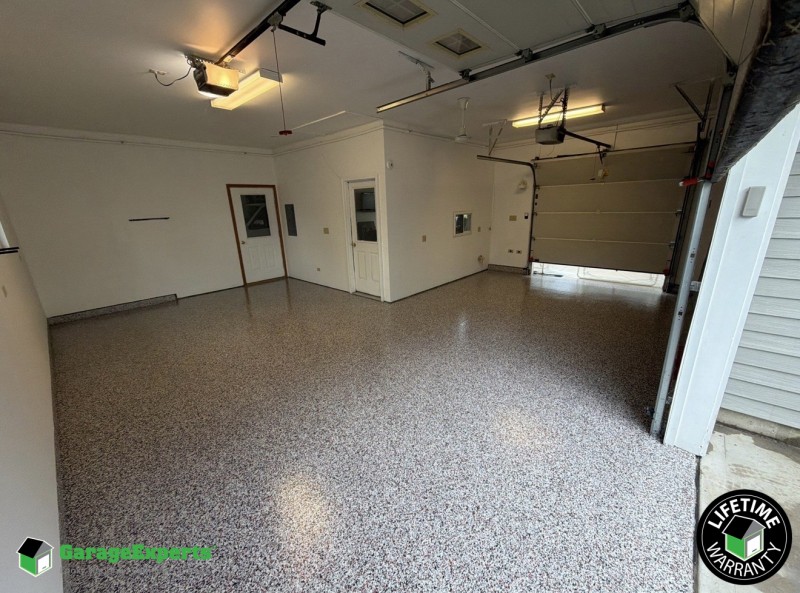 Residential Garage Epoxy Flooring in Somonauk, Il