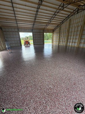 Residential Warehouse Epoxy Flooring in Council, Nc