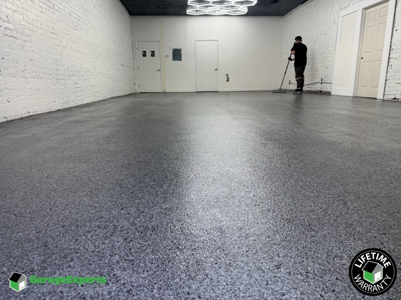Residential Garage Epoxy Flooring in Lemoore, Ca Image