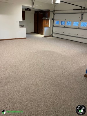 Residential Garage Epoxy Flooring in Huntsville, Al