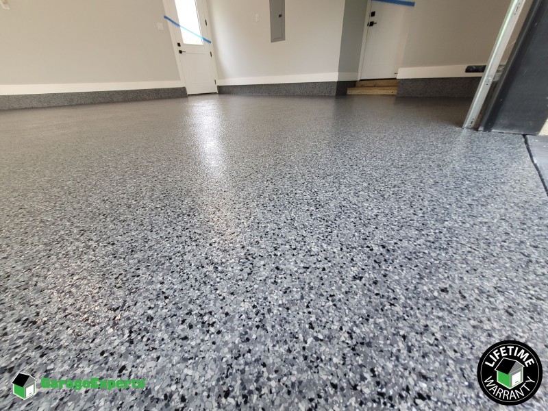 Residential Garage Epoxy Flooring in Hammock Bay Freeport, Florida