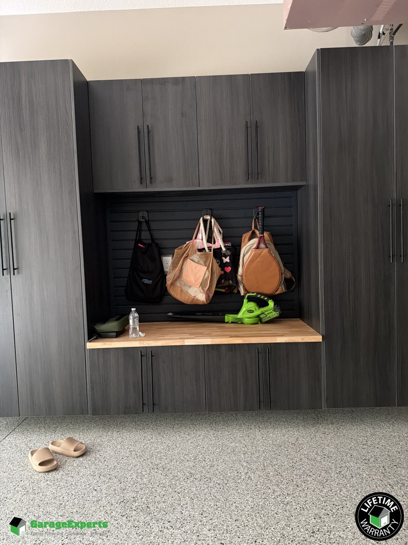 Residential Garage Cabinet Storage Solution in Fort Wayne, In
