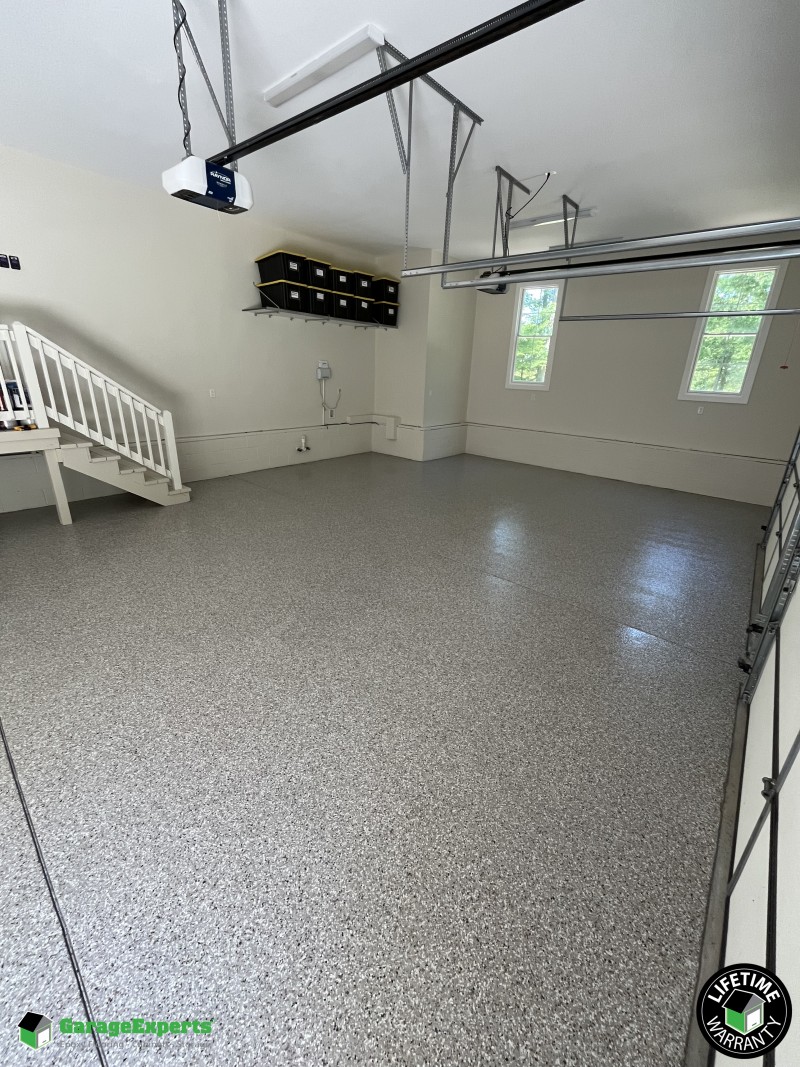 Residential Garage Epoxy Flooring in New Kent, Virginia Image