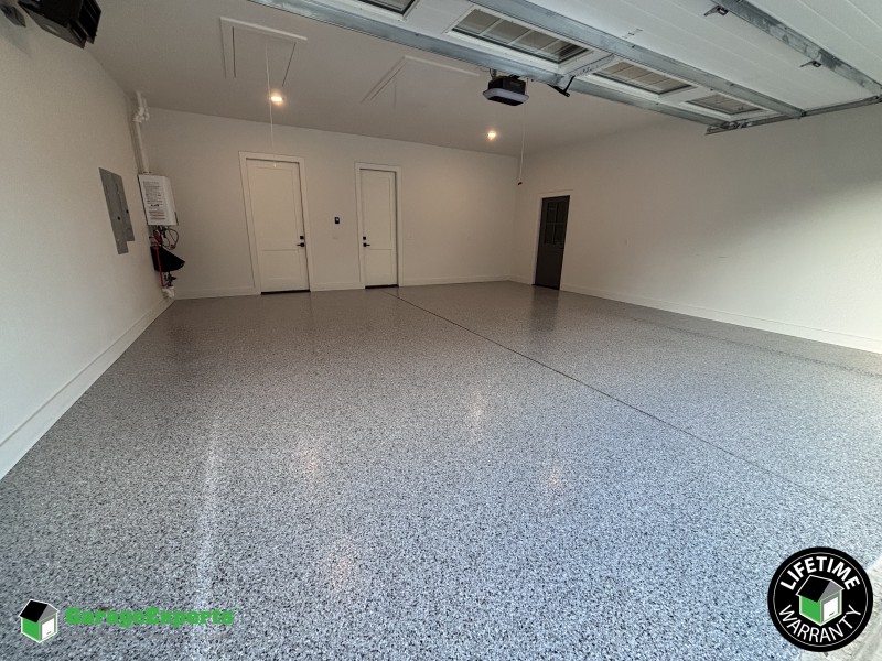 Residential Garage Epoxy Flooring in Fayetteville, Ar