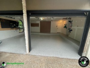 Residential Garage Epoxy Flooring in Austin, Texas
