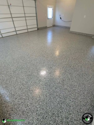 Residential Garage Epoxy Flooring in Huntingtown, Md
