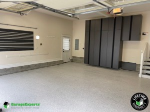 Residential Garage Epoxy Flooring in Chesapeake, Virginia