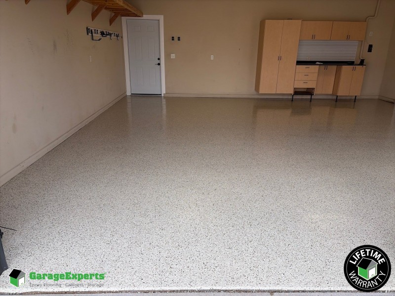Residential Garage Epoxy Flooring in Rogers, Ar