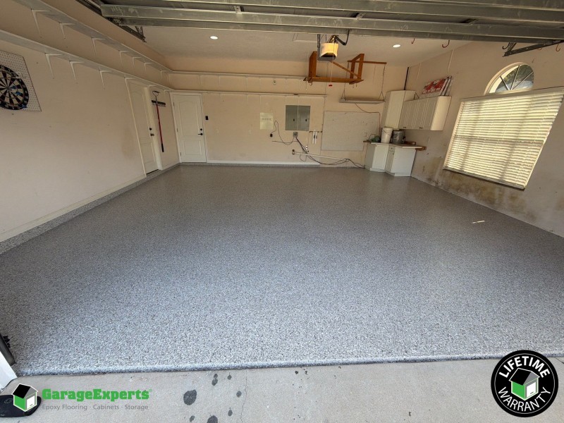 Residential Garage Epoxy Flooring in Merritt Island, Fl