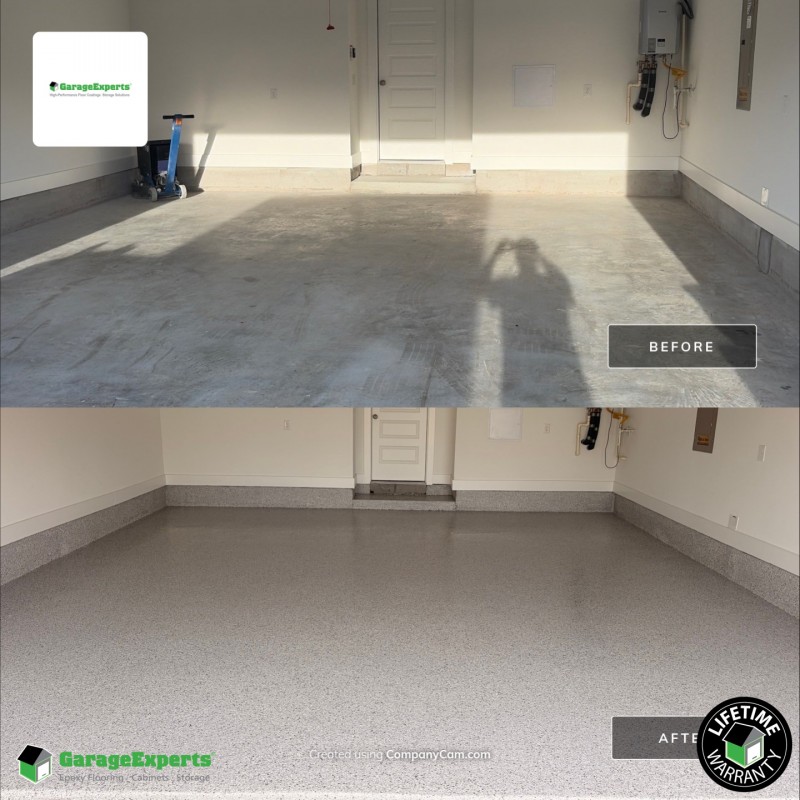 Residential Garage Epoxy Flooring in Celina, Tx Image