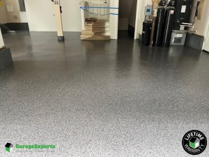 Residential Garage Epoxy Flooring in Gig Harbor, Washington