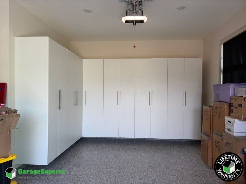 Residential Garage Cabinet Storage Solution in Celina, Tx