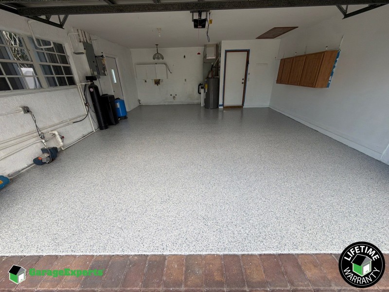 Residential Garage Epoxy Flooring in Melbourne Beach, Fl