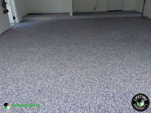 Residential Garage Epoxy Flooring in Cocoa Beach, Fl