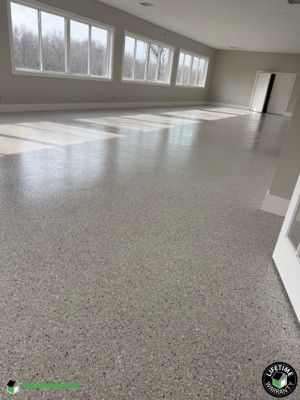 Residential Sitting And Recreation Area Epoxy Flooring in Evansville, In